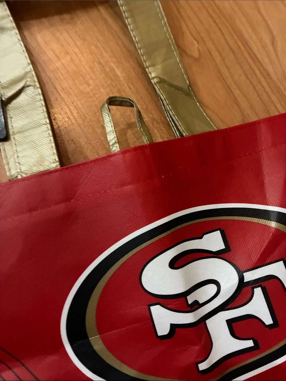 2 NFL San Francisco 49ers Tote Bags Football